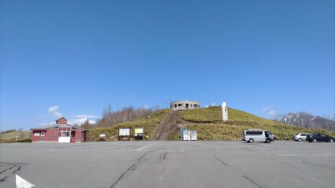 中標津のランドマークである開陽台の写真です